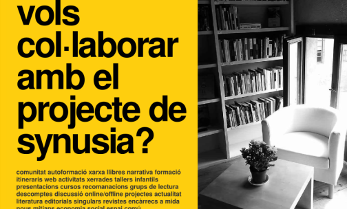 Vols col·laborar amb Synusia?